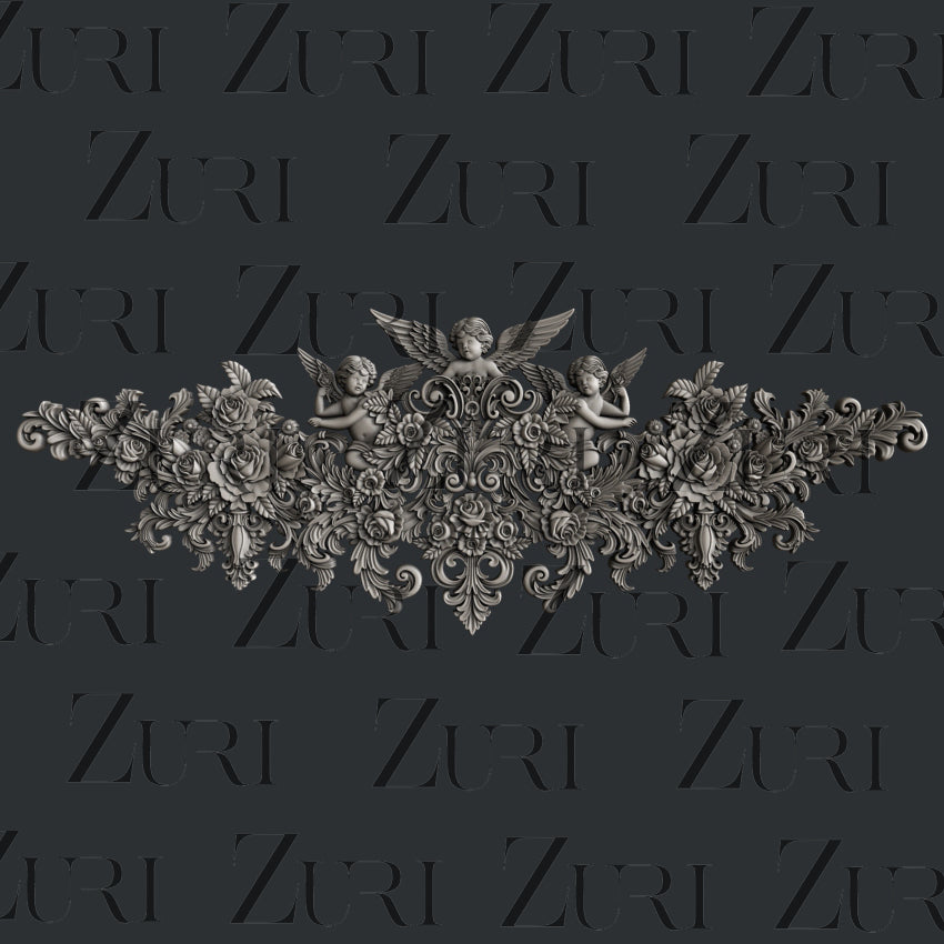 Zuri Cherub Rhapsody Set 1 (Large) - 46cm x 16.5cm x 1cm
