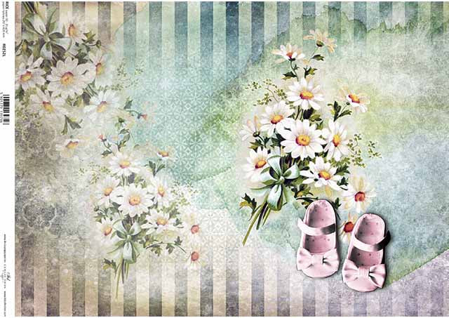 Decoupage Rice Paper - A3 - 1 piece - 0252L
