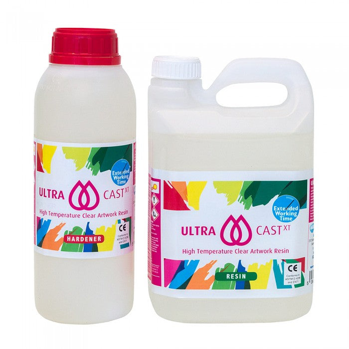 Eli-Chem Ultracast XT Clear Art Casting Resin - Heatproof - 3Kg