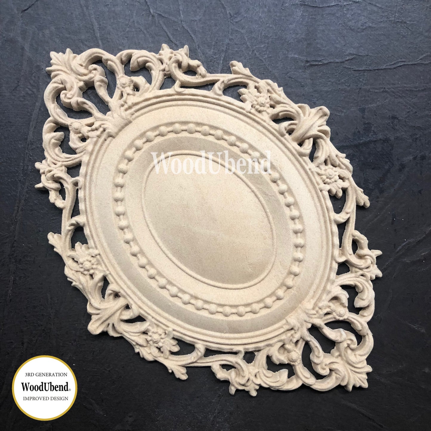 WoodUBend 2162 - 2 pieces - Decorative Plaque