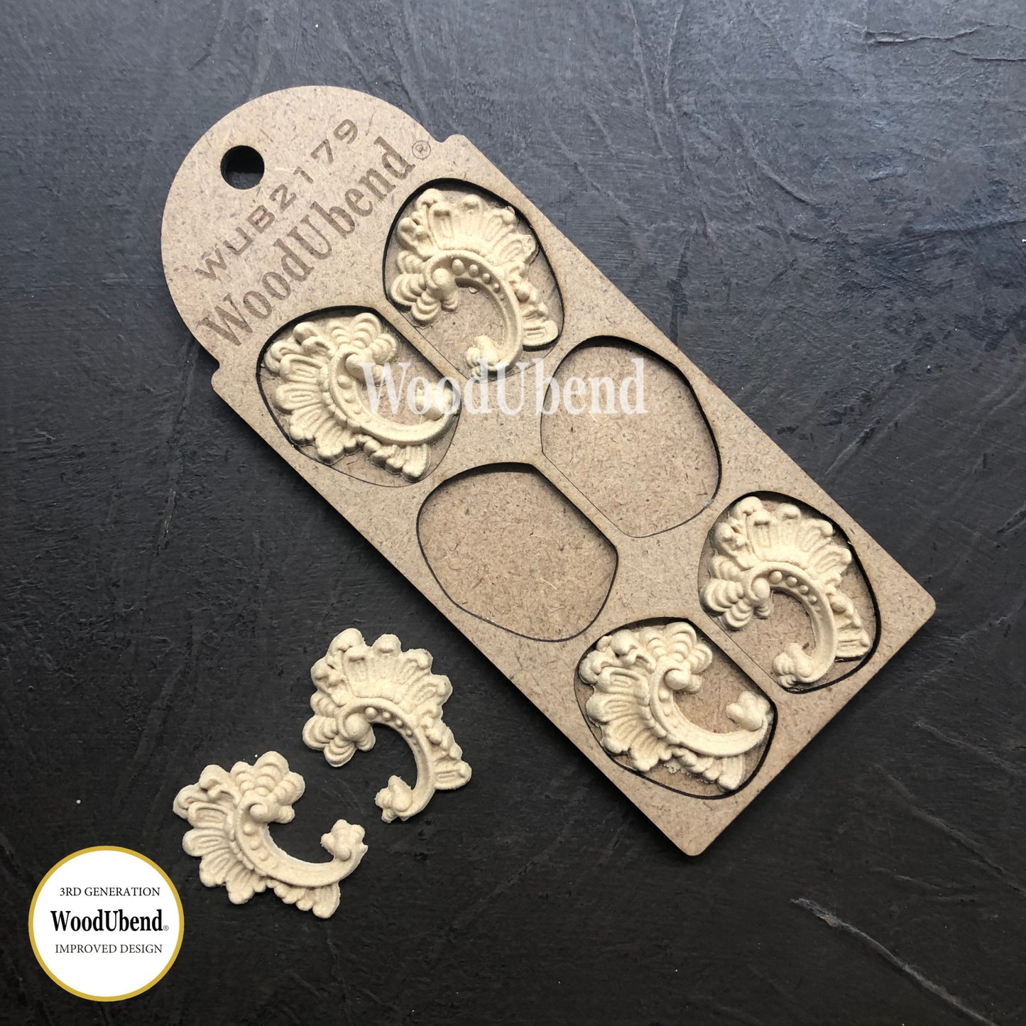 WoodUBend 2179 - (3 sets - 6 pieces)