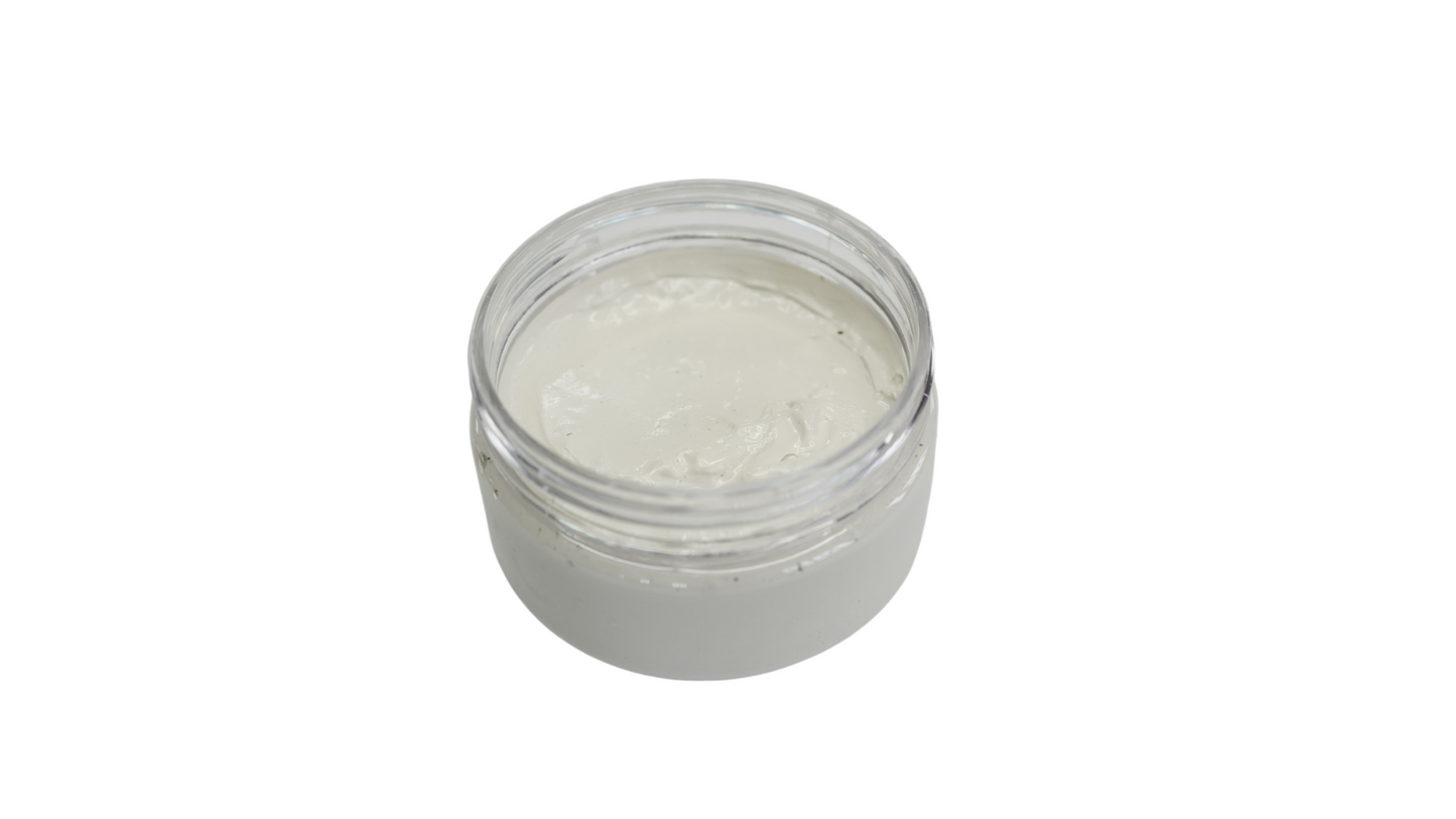 Posh Chalk Smooth Metallic Paste - White Titanium
