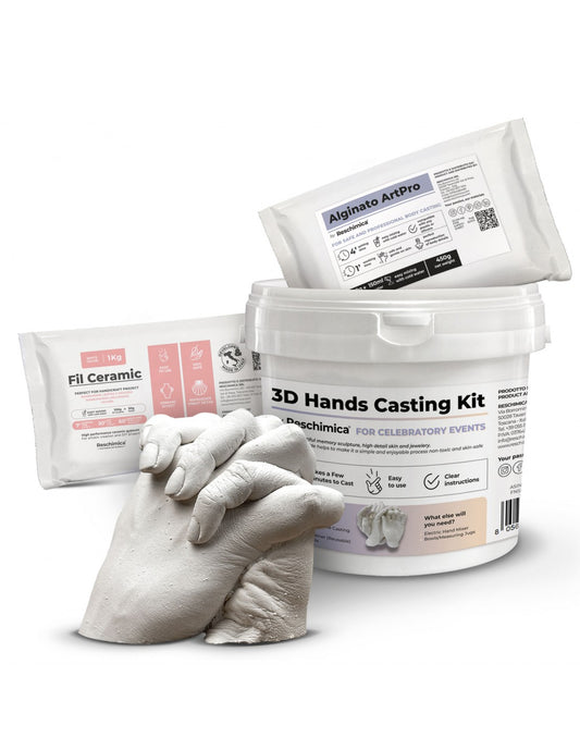 Starter Kit - 3D Hands Body Casting - Alginate