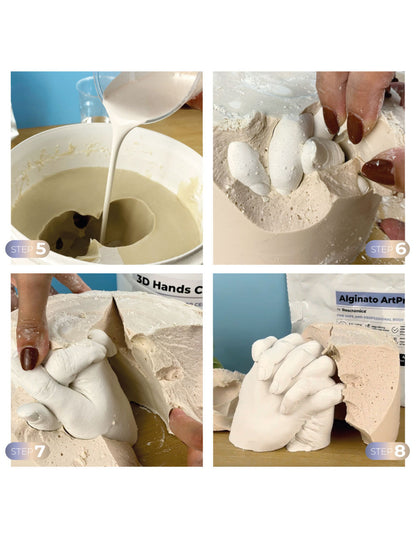 Starter Kit - 3D Hands Body Casting - Alginate