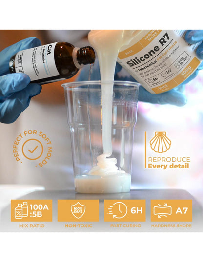 Silicone R7 for soft moulds
