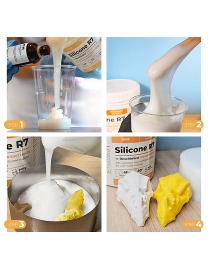 Silicone R7 for soft moulds