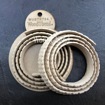 Pack of Two Corn Weave Trims TR734.1