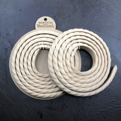 Pack of Two Textured Rope Trims TR742