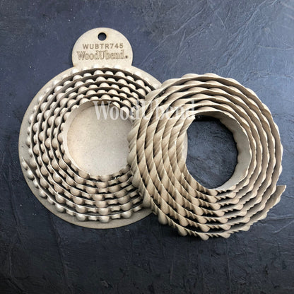 Pack of Two Godroon Motif Trims TR745
