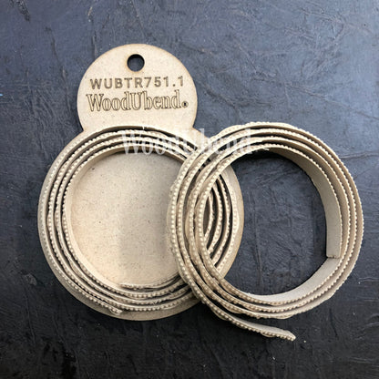 Pack of Two Ribbon & Berries Trims TR751.1