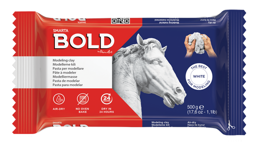 Smarta BOLD Modelling Clay - White