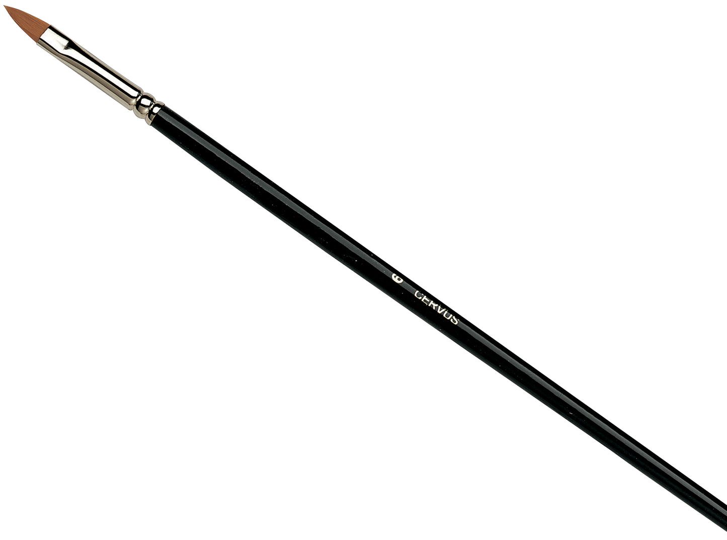 S72 Long Filbert Brush - Artist’s Brush - Extra Soft Nylon Bristles
