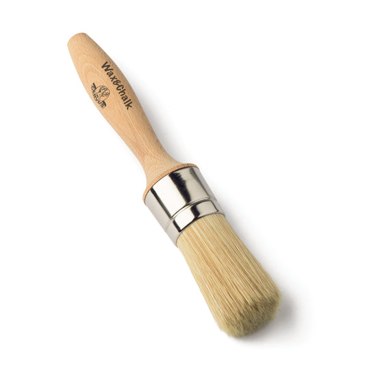 Wax & Chalk Paint Brush Medium Handle - Mixed Fibres