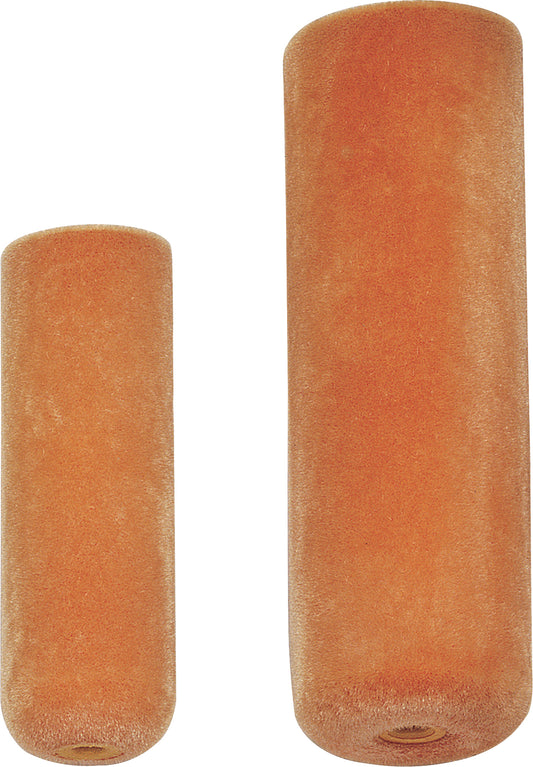 Флок ролка 10 см - оранжева - високо качество
