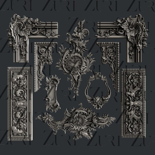 Zuri Baroque Accents Set 1 -