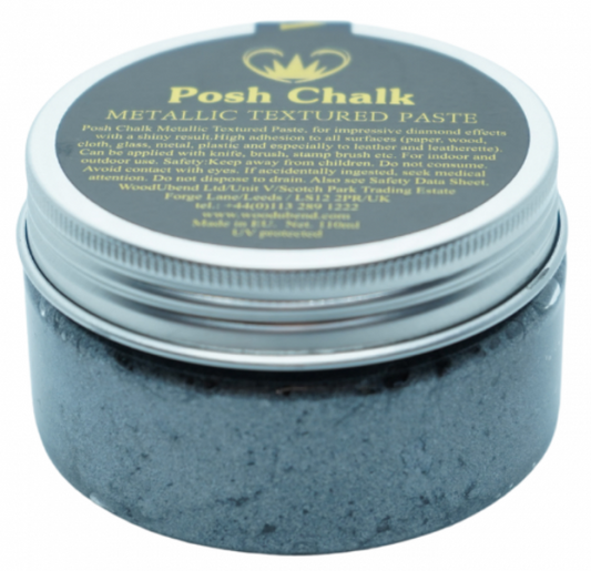 Posh Chalk Textured Paste - черен графит