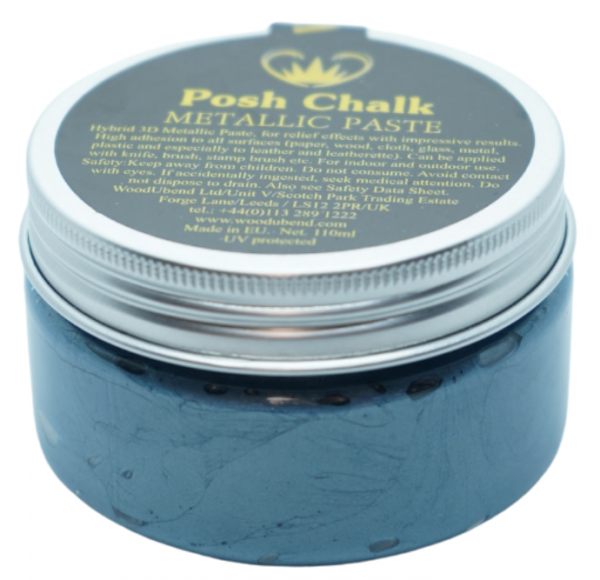 Posh Chalk Smooth Metallic Paste - Blue Prussian - Син пруски