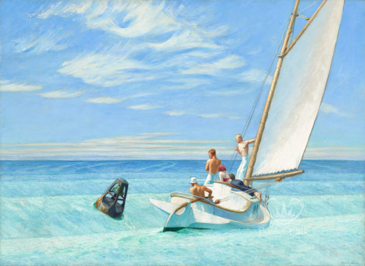 Posh Chalk хартия за декупаж - Blue Sailing - A1 размер (84cm x 60cm)