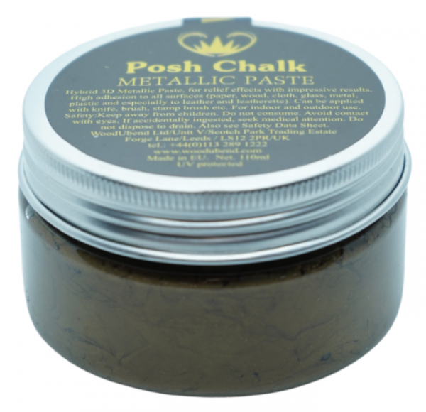 Posh Chalk Smooth Metallic Paste - Brown Van Dyke - Кафяв ван дига