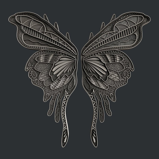 Крила на пеперуда Zuri - 13.4cm x 12.7cm x 0.6cm 