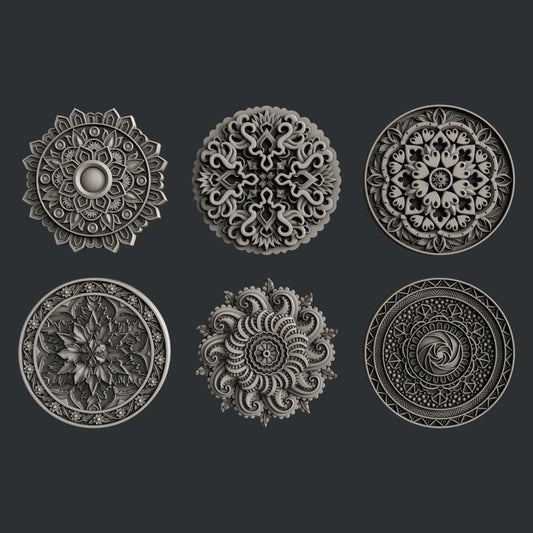 Zuri Buttons and More - 15cm x 10cm x 0.5cm