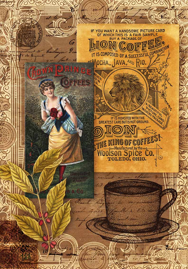 Decoupage Queen - Morning Brew Coffee - A4