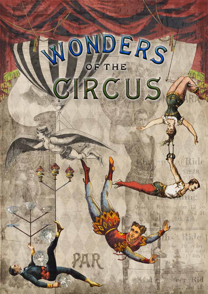 Decoupage Queen - Wonders of the Circus - A3