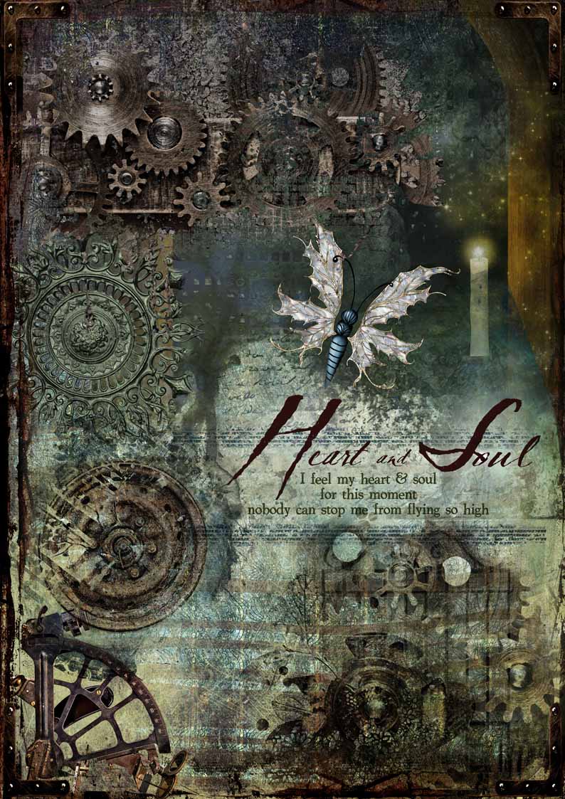 Decoupage Queen - Heart and Soul - XL