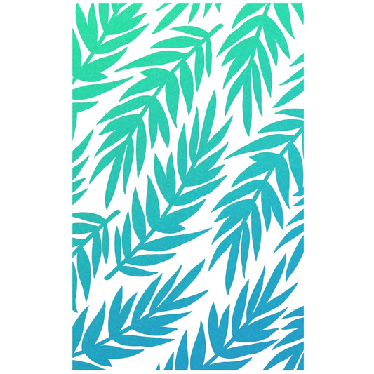 Ciao Bella MS012 - Stencil - Fern - 12.7 x 20.3cm
