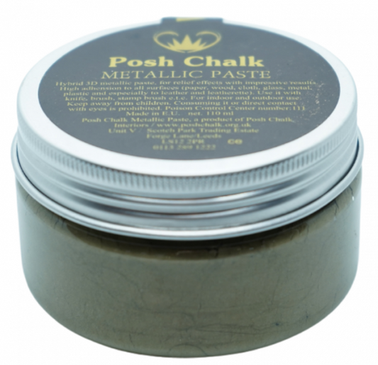 Posh Chalk Smooth Metallic Paste - Green Bronze - Зелен бронз