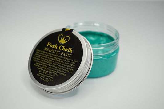 Posh Chalk Smooth Metallic Paste - Green Fhtalo