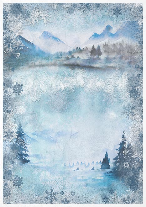 Decoupage Rice Paper - Christmas Time Set - RS015