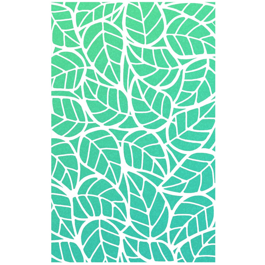 Ciao Bella MS007 - Stencil - Leaves - 12.7 x 20.3cm