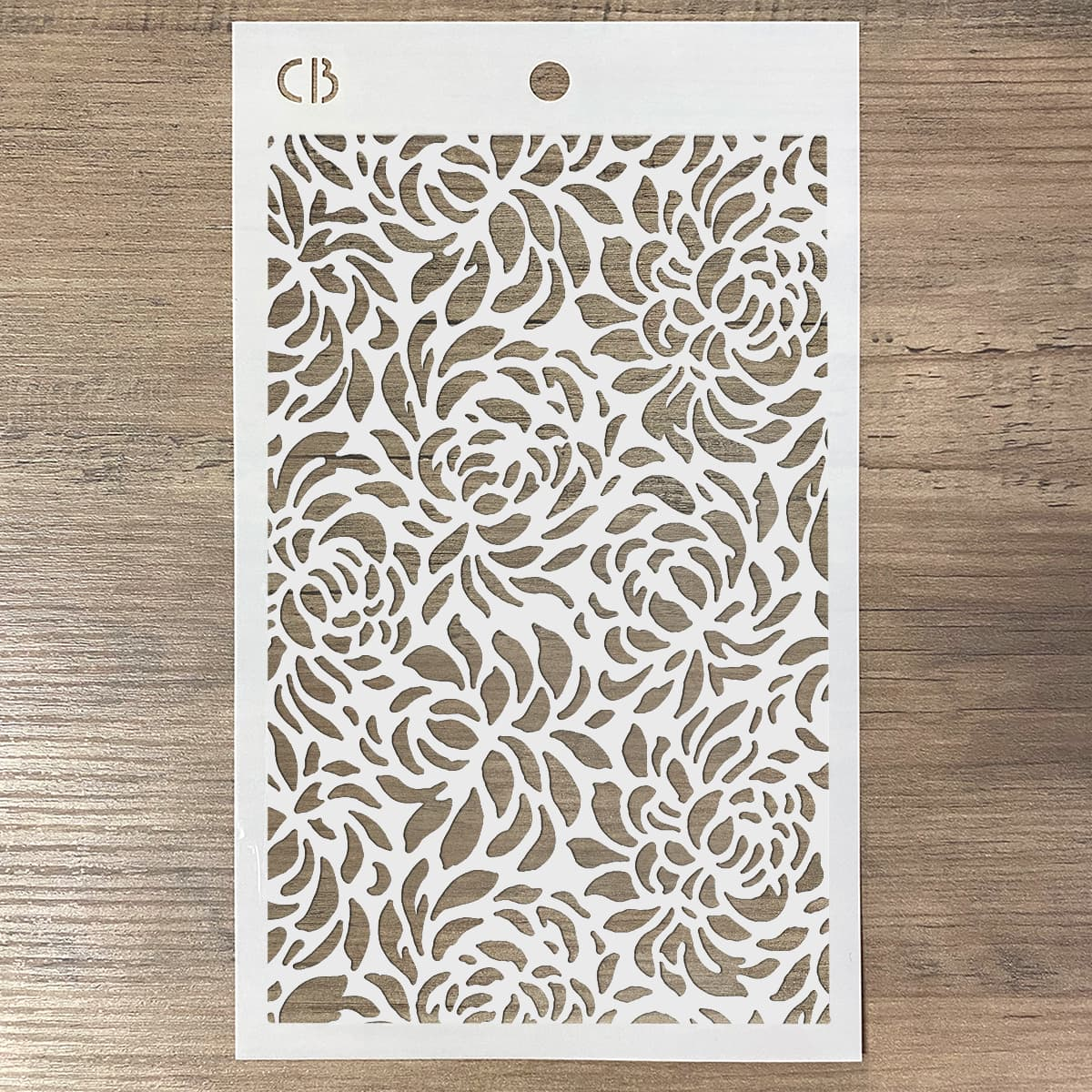 Ciao Bella MS033 - Шаблон - Флорални - 12,7 x 20,3 cm