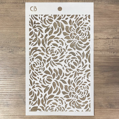 Ciao Bella MS033 - Шаблон - Флорални - 12,7 x 20,3 cm