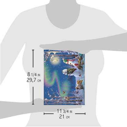 Piuma A4 Decoupage Paper - Northern Lights - CBRP130