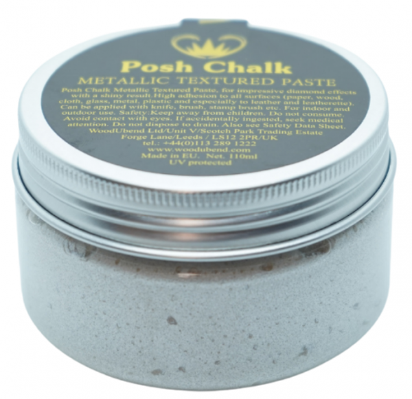 Posh Chalk Textured Paste - перлено бяло