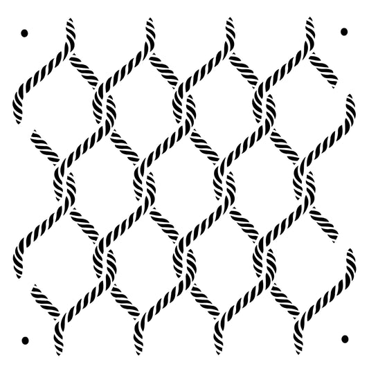 Шаблон с креда Posh - Posh Knots - 60 x 60 cm
