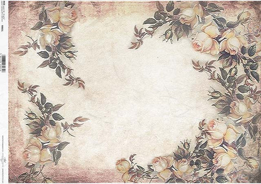 Decoupage Rice Paper - A3 - 1 piece  - 0065L