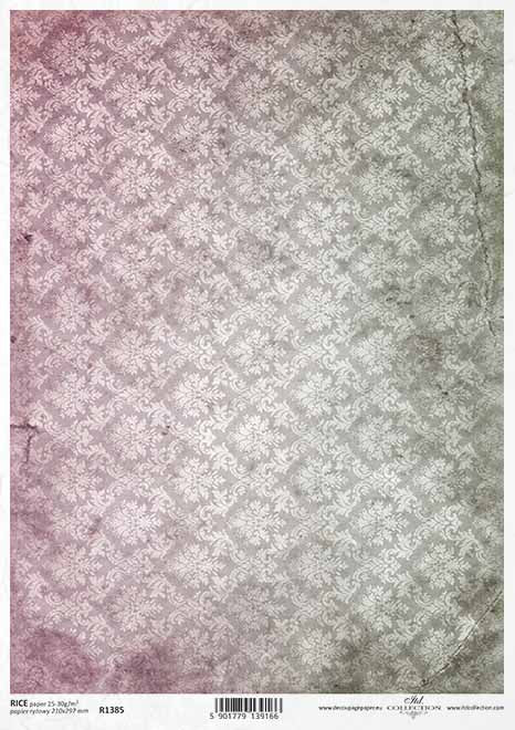 Decoupage Rice Paper - A4 - 1 piece  - 1385
