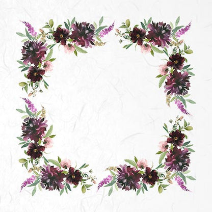 Decoupage Paper - Rice Paper - Set - 6 papers - 15cm x 15cm - 019