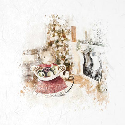 Decoupage Paper - Rice Paper - Set - 15cm x 15cm - 029