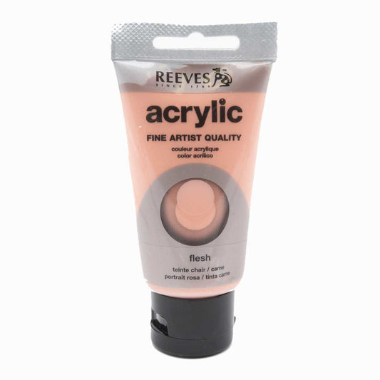 Reeves Acrylic Paint - 75ml - Flesh Tinted - Пост