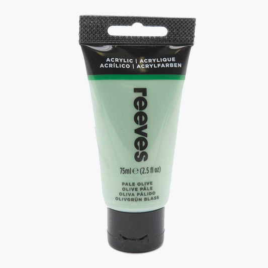 Reeves Acrylic Paint - 75ml - Pale Olive - Бледи маслини