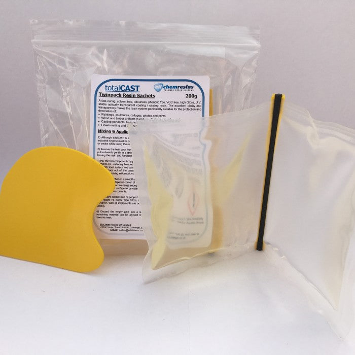 Eli-Chem Totalcast Clear Art Casting Resin - 200g mix