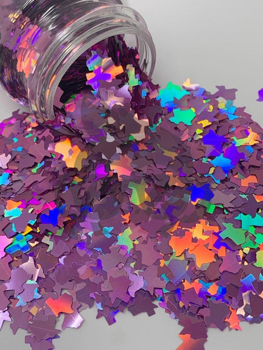 Glitter Chimp - San Antonio - Holographic Shape Glitter