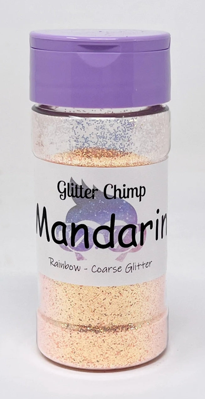 Glitter Chimp - Mandarin - Rainbow Coarse Glitter