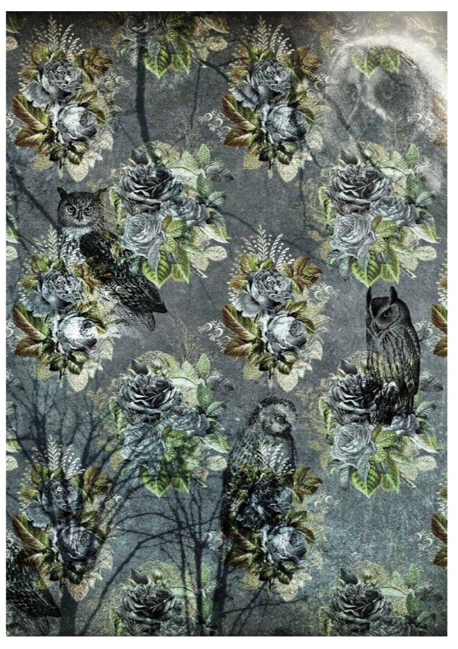 Decoupage Queen - The Owls - A4 size