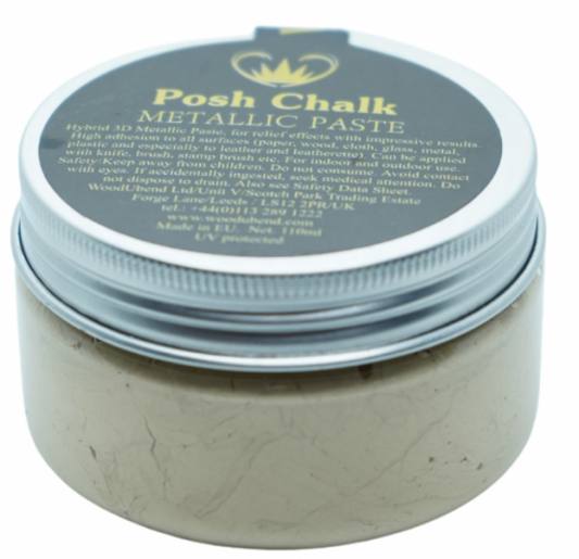 Posh Chalk Smooth Metallic Paste - Shiny Gold - Лъскаво злато