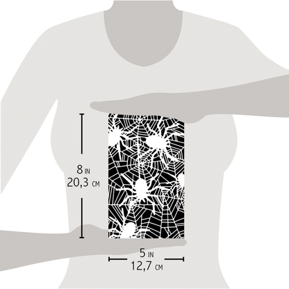 Ciao Bella MSB028 - Stencil - Spiders - 12.7 x 20.3cm